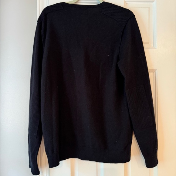 Vince Men's Black Crewneck Sweater - Picture 2 of 3